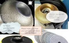 3/4" Ogee Bullnose F20 Router Bit 4" Diamond Polishing Pad 16+1 granite  marble | eBay