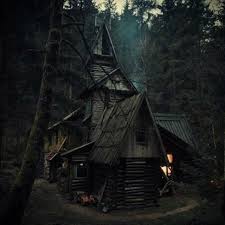 I Dont Own Any Of These Photos On Instagram Goodnight Ig Haunted Forest Woods Cabin House In The Woods Witch House Forest House