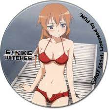 Amazon.com: Great Eastern Entertainment Strike Witches Shirley Button :  Toys & Games