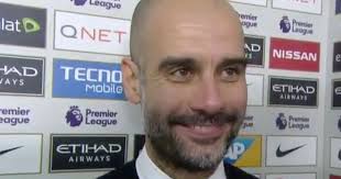 Guardiola smiles as manchester city stars get the train to leicester city for carabao cup tie. Rebellion Rejection And Regret Body Language Expert S Verdict On Pep Guardiola S Bizarre Post Match Interview Mirror Online