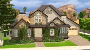 When designing the floor plan of a two family house as a prefabricated house, all possibilities are open to you within the framework of the static. The Sims 4 Traditional Two Story Family House Speed Build Cc Links Youtube
