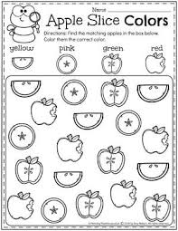 Pin On Fall Preschool Worksheets