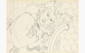 Henri matisse original drawing artwork size: Henri Matisse Femme Se Reposant Lot Essay Christie S
