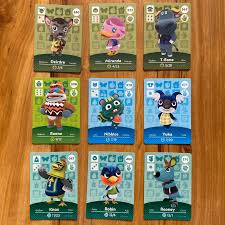 Read Caption Animal Crossing Amiibo Cards Depop Animal Crossing Amiibo Cards Animal Crossing Amiibo
