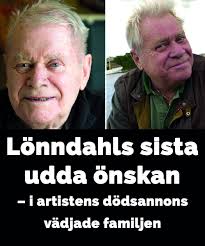 Svensktoppstjärnan Lasse Lönndahl ville att begravningen skulle ha en  särskild detalj. I stjärnans dödsannons skickade familjen med en speciell  önskan ❤ Läs mer i kommentarerna 👇