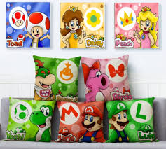Check spelling or type a new query. Super Mario Cushion Cover Pillow Case Retro Game Fan Art Etsy
