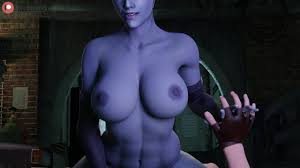 Liara Tsoni pov cowgirl - Mass Effect (Arti202)