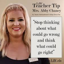 Stop thinking about what could go wrong