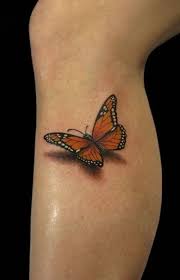 Pin By Jordan Timmermann On Tattoos Monarch Butterfly Tattoo 3d Butterfly Tattoo Shadow Tattoo