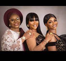 Busty mother in law lures her daughter's husband. Iyabo Ojo Her Mother And Her Daughter Pose For Beautiful 3 Generations Photos Ask Teekay