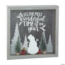 These easy christmas crafts will keep your kids entertained for hours. Winter Shadow Box Craft Kit