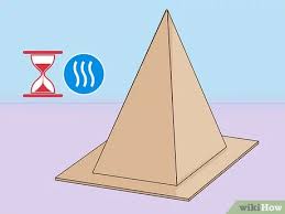 Bring the four faces of the pyramid together, securing them to each other by positioning the sticky tabs on the inside of the pyramid faces. 3 Ways To Build A Pyramid For School Wikihow