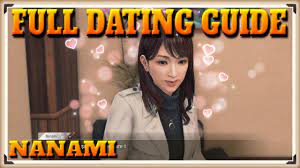 Judgment Nanami Matsuoka Romance Walkthrough. All Dates & Good Choices for  Nanami Romance Guide - YouTube