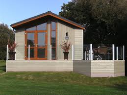 Holiday Lodge With Hot Tub Near Abersoch Lleyn Peninsula North Wales Lodges With Hot Tubs Lodge Caravan Interior