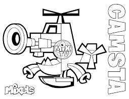 Mixels coloring page for scorpi, of the spikels tribe in series 3. Mixels Coloring Pages Eric S Activity Pages