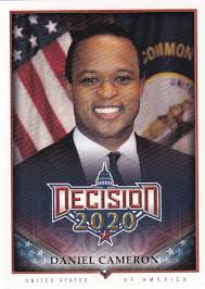 2020 Leaf Decision Series 2 #522 Daniel Cameron-Party: Republican-KY