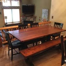 Farmhouse Triple Double Trestle Table Diy Kit Made To Order Etsy Trestle Table Diy Table Table