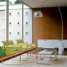 Breuer's use of tubular steel to define lines in space beautifully. Laccio Coffee Table Knoll