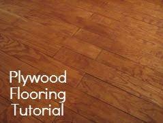 Awesome Plywood Flooring Tutorial Step By Step From Remodelaholic Plywood Flooring Flooring Tutorials Flooring