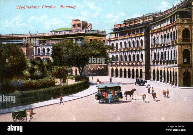 Elphinstone Circles, Bombay, India, early 20th century. Artist: Unknown Stock Photo - Alamy
