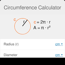 Write down the formula for finding the circumference of a circle using the diameter. Circle Circumference Calculator
