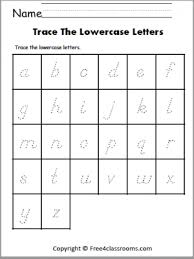 In this video i have talked about and a wonderful trace fonts which is 100% free to use for creating trace letters and and printable letters for kindergarten and toddlers. Alphabet Lowercase Letters Archives Free And No Login Free4classrooms