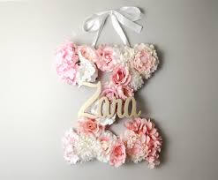 Buchstabe des lateinischen alphabets als kleinbuchstabe. Crib Name Sign Flower Door Sign Bride Name Sign Wedding Etsy Flower Letters Floral Letters Flower Nursery Decor