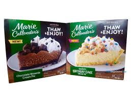 Spray an 8x8 inch baking pan with baking spray. Review Marie Callender S Confetti Birthday Cake Cream Pie And Chocolate Brownie Cream Pie The Impulsive Buy