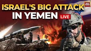 LIVE: Israel Strikes Houthi Targets In Yemen | Israel Targets Houthi |  Israel Army Vs Houthi