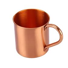 The lid easily disassembles for a thorough cleaning, though unfortunately, you will have to do that by hand. Pure Solid Copper Mugs 16oz Drinking Cup Walmart Com Walmart Com