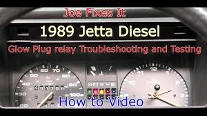 I used to have a 4d55 pajero and could clearly hear the relay click when i turned on the ignition.it does sound like gp failure. Glow Plug Relay Troubleshooting And Testing Youtube