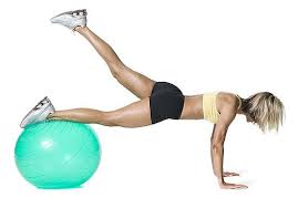 Triple Duty Ball Planks With Leg Lifts Ball Exercises Exercise Fitness Motivation