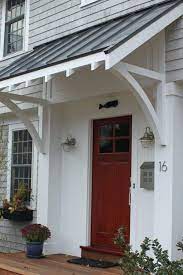27 Stunning Exterior Door Design Ideas Porch Design Door Overhang Door Awnings
