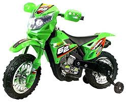 Extreme Rider Dirt Bike Children S Kid S Battery Operated Rechargeable Ride On Motorcycle W Removable Trainin Dirt Bikes For Kids Kids Motorcycle Kids Ride On