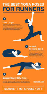 10 Best Yoga Poses For Runners Essential Stretches For Pre And Post Running Cool Yoga Poses Yoga Poses Yoga For Runners