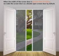 Amazon.com: MaKefeile Puertas de pantalla retráctiles, puerta corrediza  plegable sin perforaciones con marco de aluminio para patio, puerta  delantera, ...