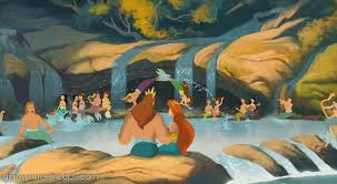 Does The Mermaid Lagoon In Ariel S Beginning Remind You Of The One In The Peter Pan Movies Disney The Little Mermaid Little Mermaid Castle Mermaid Pictures