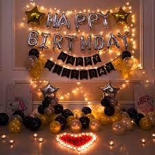 We provide romantic decoration, surprise decoration, anniversary decoration, birthday decoration, balloon decoration, birthday artists birthday decoration ideas for boyfriend, surprise birthday ideas for her, golden wedding anniversary, couple bedroom decor, birthday. Romantic Husband Birthday Party Decoration Boyfriend Room Surprise Balloon Decoration Package Happy Female Party Supplies
