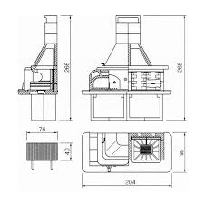 Palazzetti grillkamin gargano 3 mit pizzaofen komplett set. Outdoorkuche Palazzetti Gargano 3