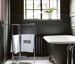 In this master bathroom addition, r. Photo Gallery Black And White Bathrooms House Home