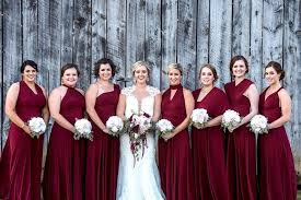 Burgundy Wine Red Long Floor Length Ball Gown Infinity Dress Convertible Formal Multiway Wrap Dress Bridesmaid Dress Evening Christmas Party In 2020 Infinity Dress Bridesmaid Wrap Dress Bridesmaid Wedding Bridesmaids Dresses Blue
