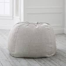 Boucle Twill Gravel Bean Bag Chair Bean Bag Chair Faux Fur Bean Bag Slipcovers