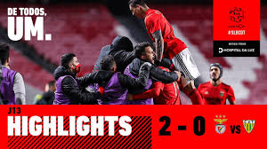 Resumo Highlights Sl Benfica 2 0 Cd Tondela Youtube