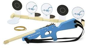 An expert breaks down the.22 biathlon rifle which is used in competition. Vilac Biathlon Martin Fourcade Rifle Wooden Toy Alzashop Com