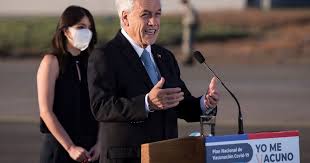 Pinera — piñera ist der familienname von josé piñera, ein chilenischer ökonom und minister unter pinochet sebastián piñera, ein chilenischer unternehmer und konservativer politiker, bruder von. Chile Sebastian Pinera Proposed To Postpone The Constituent Elections Until May Due To The Wave Of Coronavirus Infections Pledge Times