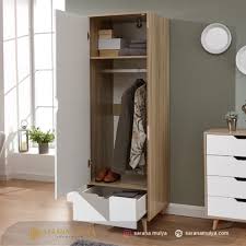 Lemari pakaian 1 pintu quantity. Lemari Pakaian 1 Pintu Minimalis Sarana Mulya