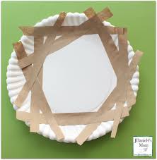 Using the paper color you desire, cover the tubes. Bird Nest Craft Paper Plate Nest