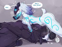 league of legends, riot games, tencent, kindred, lamb (league of legends) -  R34 Vault