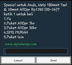 Maybe you would like to learn more about one of these? Cara Mendapatkan Paket Nelpon Telkomsel 1000