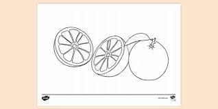 New users enjoy 60% off. Free Orange Slice Colouring Colouring Sheets